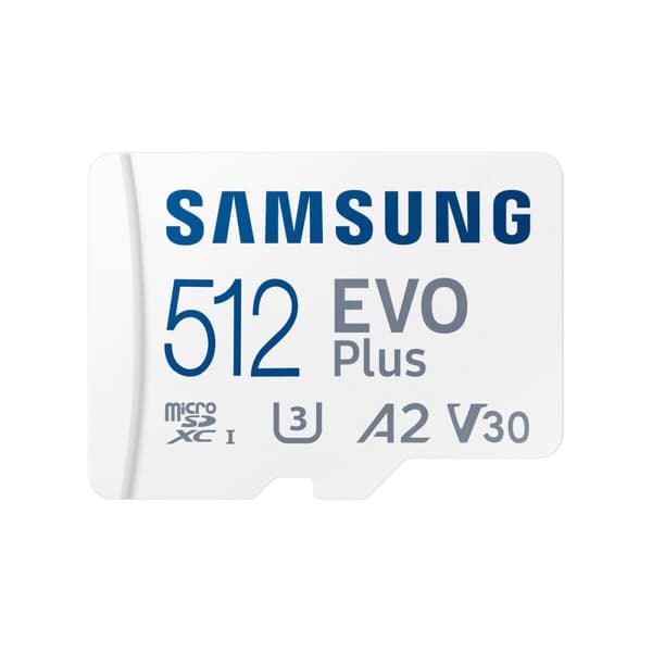 Micro-SD Minneskort med Adapter Samsung EVO Plus 2023 512 GB
