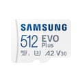 Miniatyrbild 9 av 11: Micro-SD Minneskort med Adapter Samsung EVO Plus 2023 512 GB