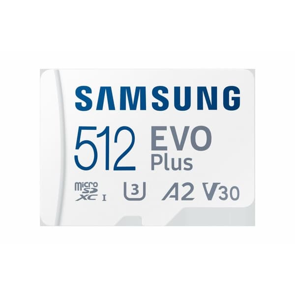 Micro-SD Minneskort med Adapter Samsung EVO Plus 2023 512 GB