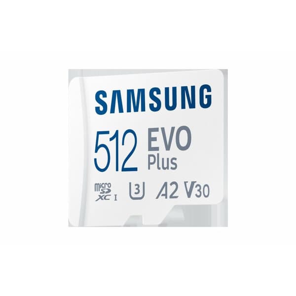 Micro-SD Minneskort med Adapter Samsung EVO Plus 2023 512 GB