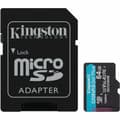 Miniatyrbillede 1 af 3: Mikro-SD-hukommelseskort med adapter Kingston SDCG3/64GB 64 GB