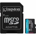 Miniatyrbild 1 av 3: Micro-SD Minneskort med Adapter Kingston CANVAS Go! Plus 64 GB
