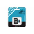 Miniatyrbild 9 av 11: Micro-SD Minneskort med Adapter Kingston CANVAS Go! Plus 64 GB