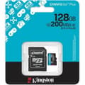 Pikkukuva 3 / 3: Micro-SD-Muistikortti Adapterilla Kingston CANVAS Go! Plus 128 GB
