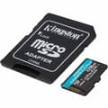 Pikkukuva 2 / 3: Micro-SD-Muistikortti Adapterilla Kingston CANVAS Go! Plus 128 GB