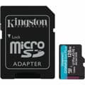 Pikkukuva 1 / 3: Micro-SD-Muistikortti Adapterilla Kingston CANVAS Go! Plus 128 GB