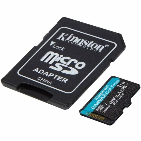 Micro-SD-Muistikortti Adapterilla Kingston CANVAS Go! Plus 1 TB