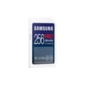 Miniatyrbild 2 av 4: Samsung PRO Ultimate SD-kort 256GB SDXC UHS-I U3 V30 200MB/s Vit