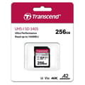 Miniatyrbild 2 av 2: Transcend TS64GSDC340S 256 GB SDXC-kort A1 Application Performance Class, A2 Application Performance Class, v30 Video