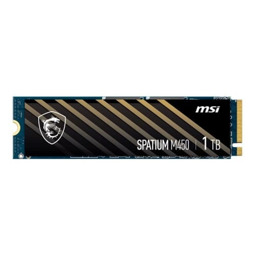 MSI SPATIUM M450 - SSD - 1 TB - PCIe 4.0 x4 (NVMe)