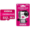 Miniatyrbild 2 av 2: Minneskort - Kioxia - Exceria Plus U3 V30 - 512 GB - Klass 10 - microSD