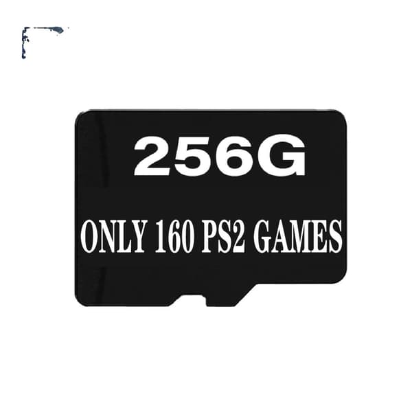 TF-kort för ANBERNIC RG 406V, 256G lagring, 160 PS2-spel,256G 160 PS2
