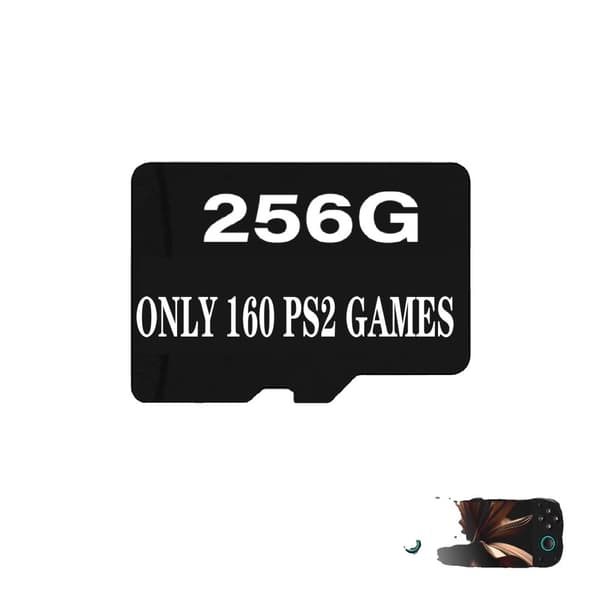 Retroid Pocket 5 Minneskort, 128G, 256G Alternativ,256G endast 160 ps2