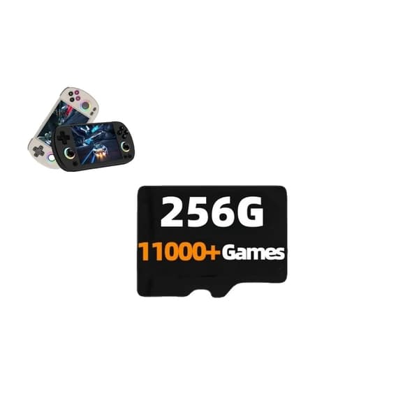 ANBERNIC RG40XX Pelikortti, 256 Gt Kapasiteetti, 300+ PSP-peliä,256G