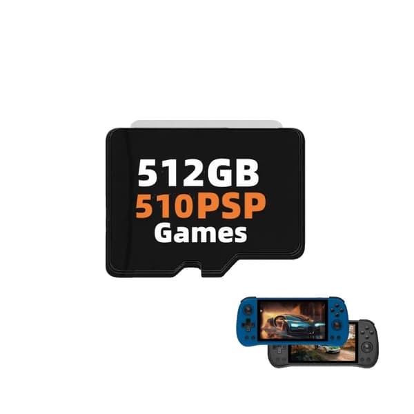 Hukommelseskort til POWKIDDY X55, Kapacitet 256GB, 61000 Spil,512g kun 510 PSP