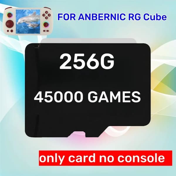 TF-kort för Anbernic RG Cube, 512G, 80000 spel, 480 PS2-spel,256G 45000 SPEL