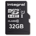 Miniatyrbild 4 av 6: INTEGRAL flashminneskort för smartphone och surfplatta - Micro SD - 32 GB - Klass 10 - UHS-I