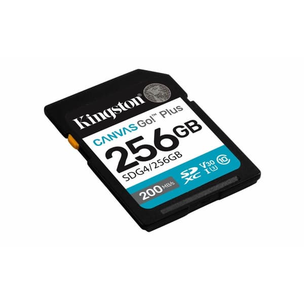 Mikro-SD-hukommelseskort med adapter Kingston 256 GB