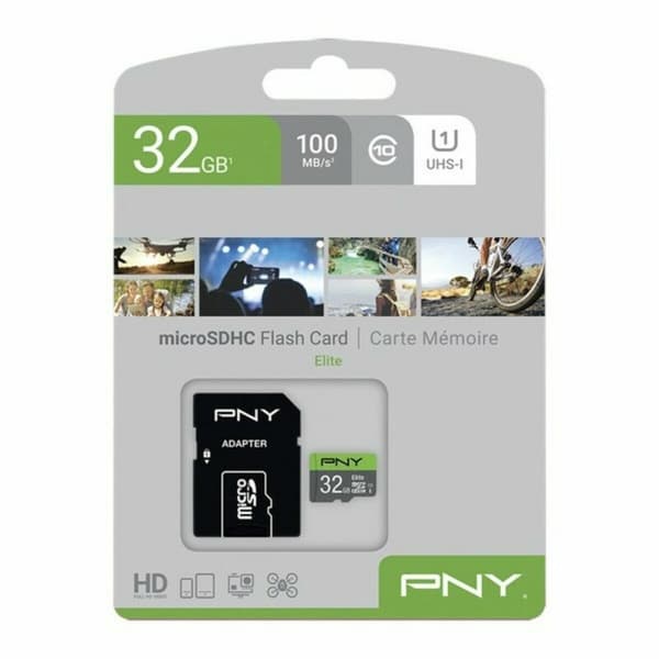 SDHC-hukommelseskort PNY P-SDU32GU185GW-GE 32 GB