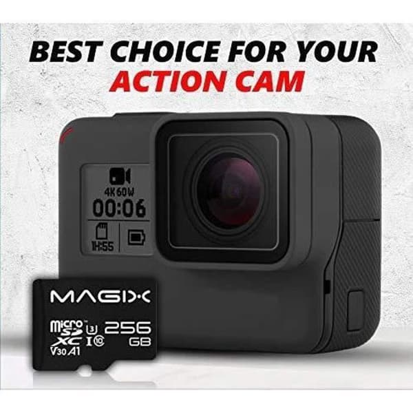 Micro SD-kort MAGIX 4K Series Class10 V30 + SD-adapter upp till 100MB/s (32GB)
