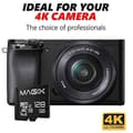 Miniatyrbild 2 av 4: Micro SD-kort MAGIX 4K Series Class10 V30 + SD-adapter upp till 100MB/s (32GB)