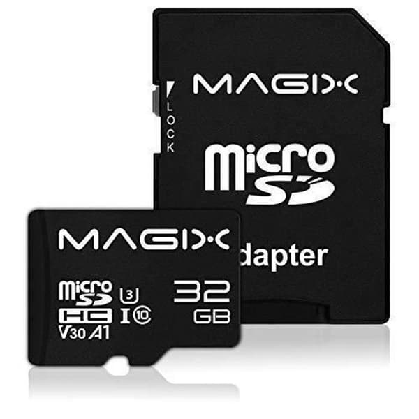 Micro SD-kort MAGIX 4K Series Class10 V30 + SD-adapter upp till 100MB/s (32GB)