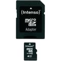 Miniatyrbild 1 av 4: MicroSDHC 4GB Intenso + CL10 Adapter - Under bli