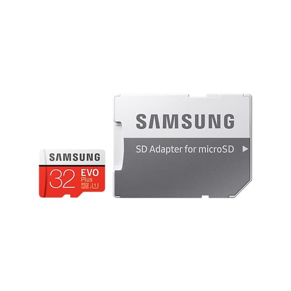 Samsung EVO Plus MB-MC32G - Flash-minneskort (microSDHC - SD-adapter ingår) - 32 GB - UHS Class 1 / Class10