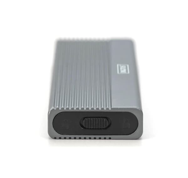 Digitus, USB M.2 harddiskkabinet, SSD, ekstern, SATA, 6Gbps, USB 3.1 Gen2, DA-71154