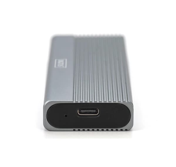 Digitus, USB M.2 harddiskkabinet, SSD, ekstern, SATA, 6Gbps, USB 3.1 Gen2, DA-71154