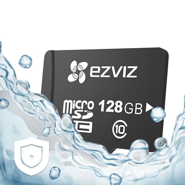 Micro-SD Minneskort med Adapter Ezviz CS-CMT-CARDT128G-D 128 GB