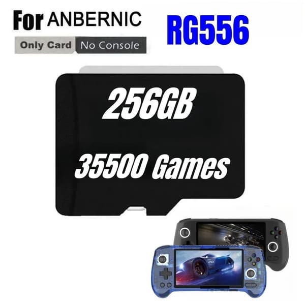 ANBERNIC RG556 Hukommelseskort, 256GB Kapacitet, TF Kort Design,256G