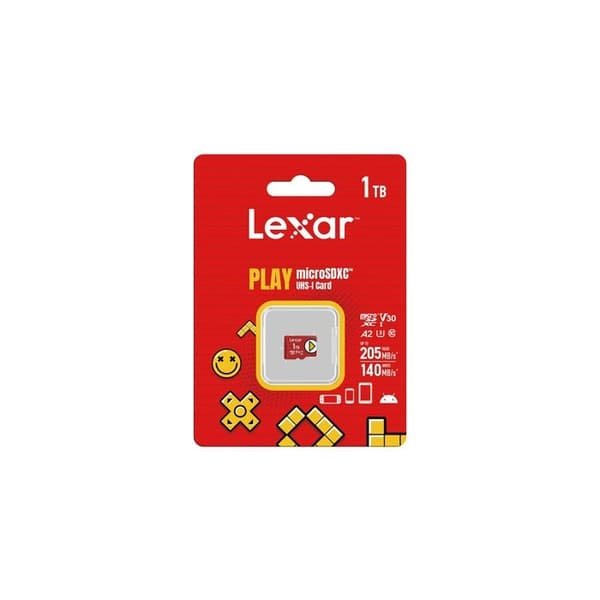 Minneskort micro SD Lexar MICROSDXC 1 TO SPECIELL SPEL 205MO/SEC