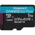 Miniatyrbild 1 av 8: Kingston 1Tt microSDXC Canvas Go! Plus Gen4 minneskort