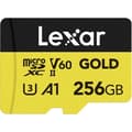 Miniatyrbild 1 av 3: Minneskort - LEXAR - Micro SD 256Go V60 - Klass 10 - Läsningshastighet V60 - Kompatibla enheter
