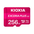 Miniatyrbild 1 av 2: MICRO SD KIOXIA 256GB EXCERIA PLUS G2 UHS-I C10 MED ADAPTER