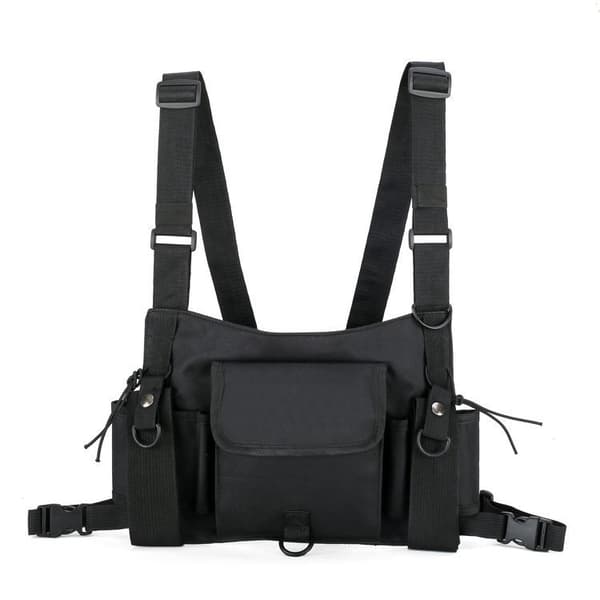 Bröstväska Chest bag 5 Fickor