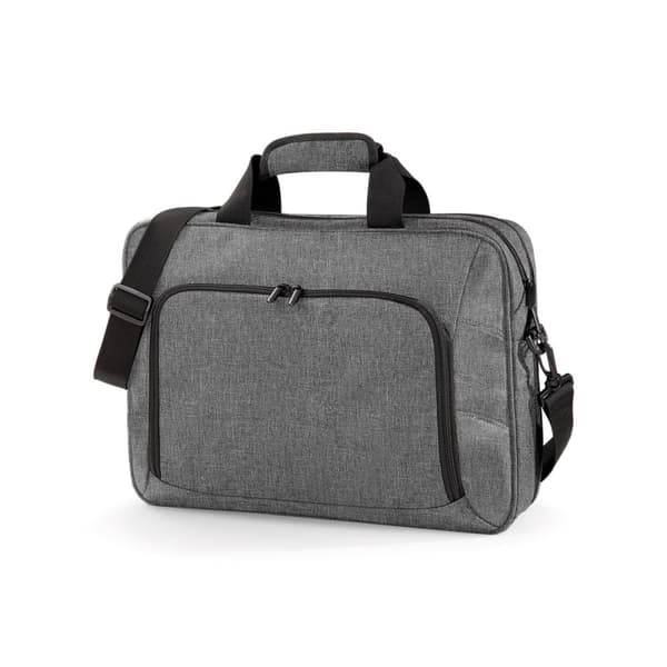 Quadra Executive Digital Office Bag (17inch Laptop Compatible) (Pack of 2) Grey Marl One Size