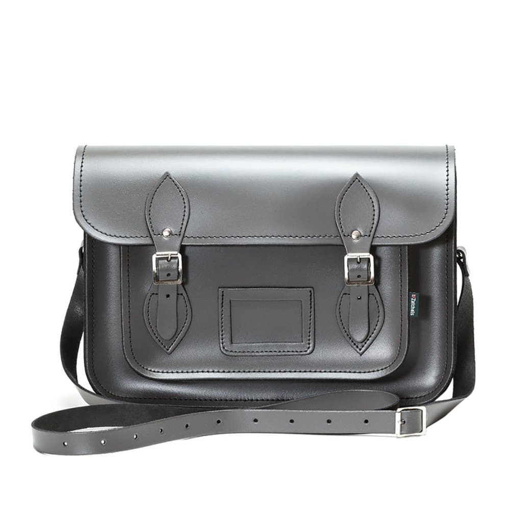 Zatchels Kvinnor/Damer handgjorda läder Top Handle Satchel (British Made)