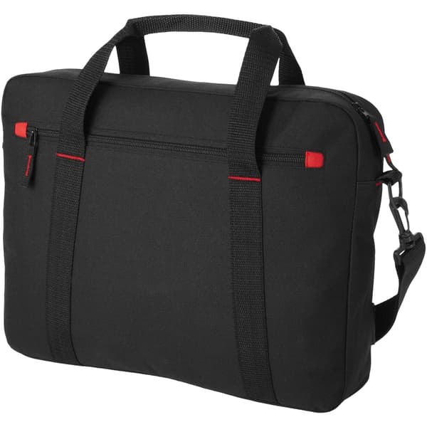 Bullet Vancouver 15.4in Laptop Bag Solid Black 40 x 7 x 30cm