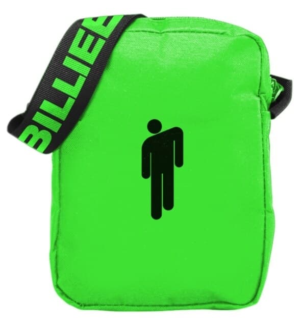 Väska (cross body bag): Billie Eilish - Bad Guy Green