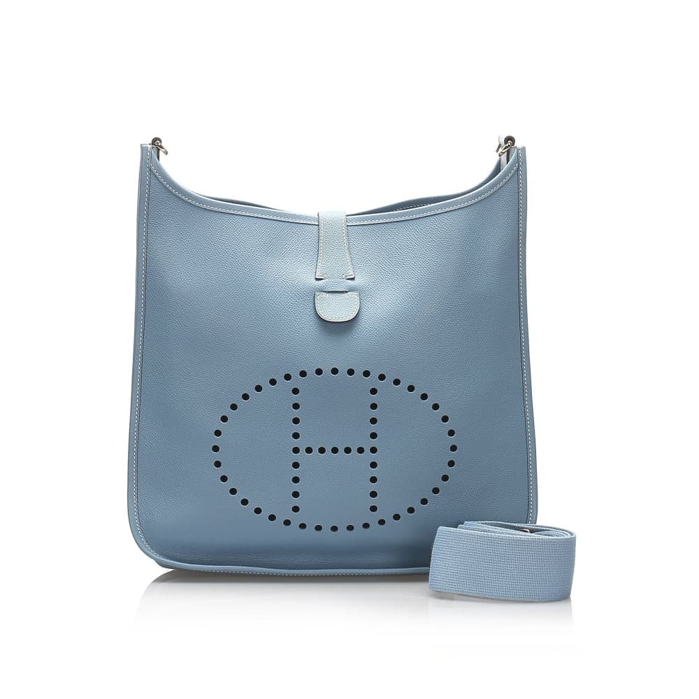 Hermes Epsom Evelyne II GM Blue