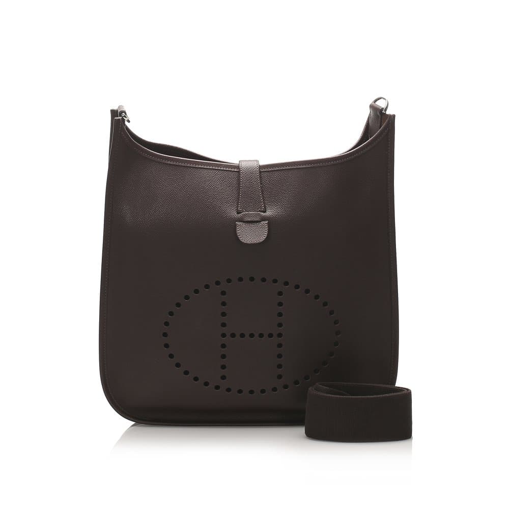 Hermes Epsom Evelyne II GM Brown