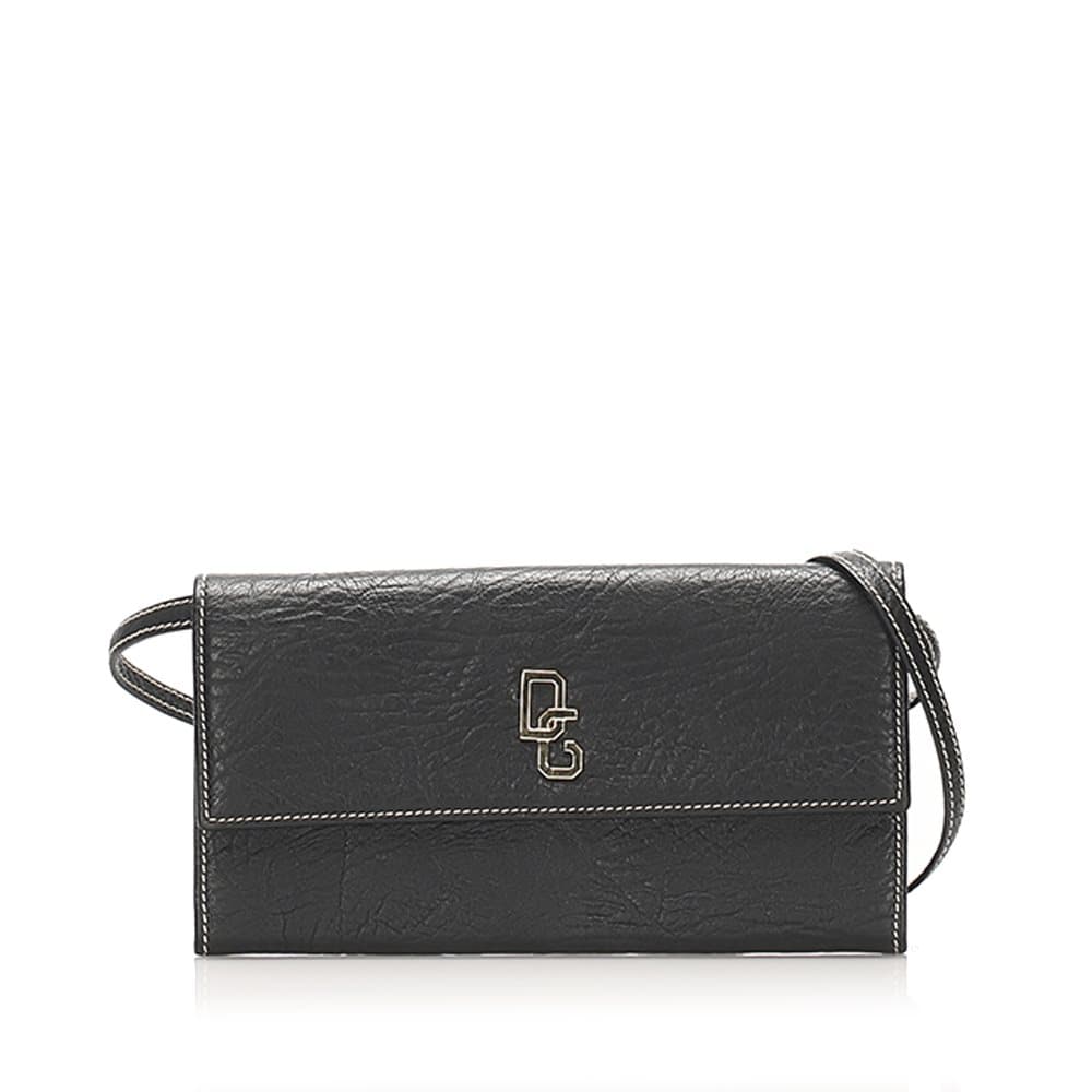 Dolce&Gabbana Leather Crossbody Bag Black