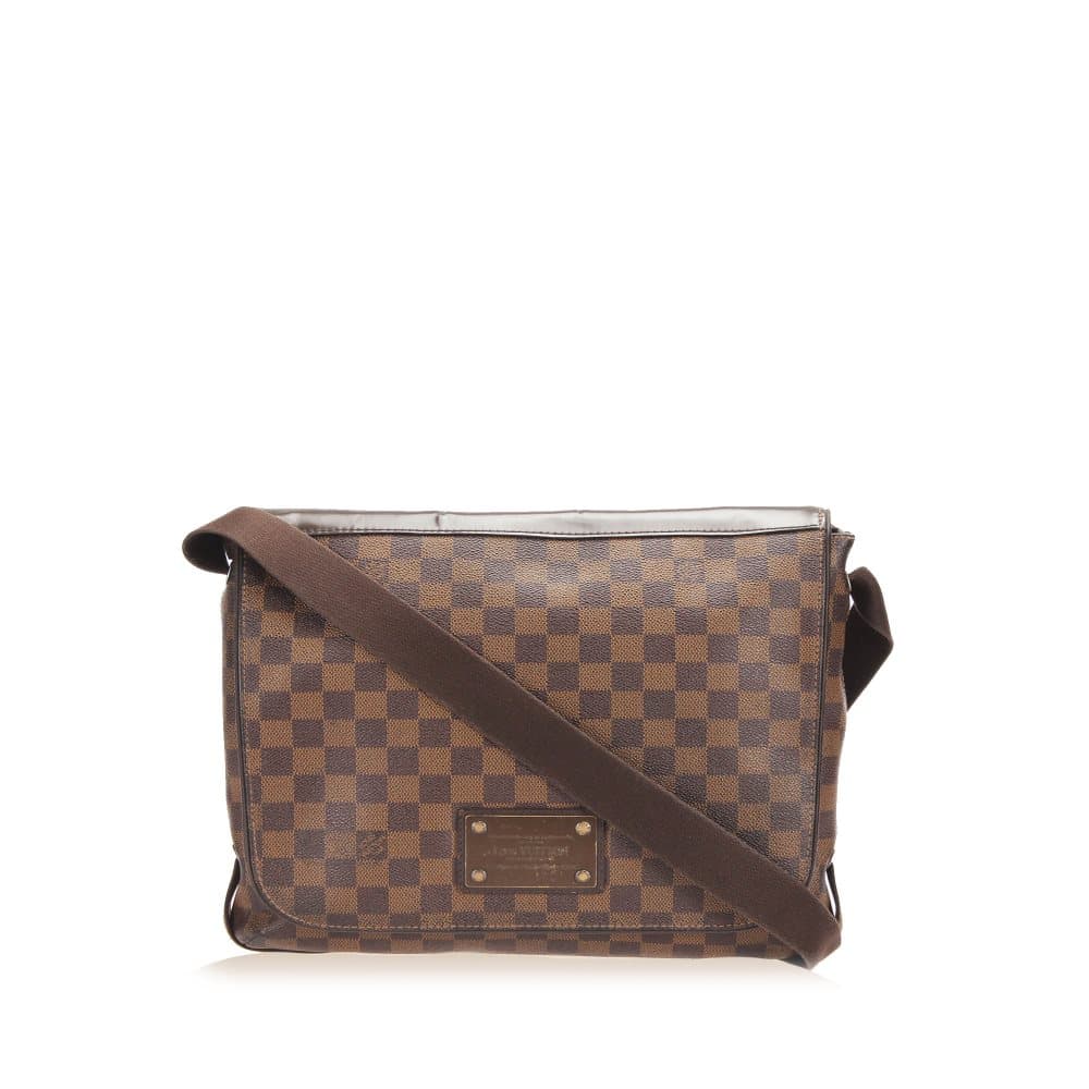 Louis Vuitton Damier Ebene Brooklyn MM Brown