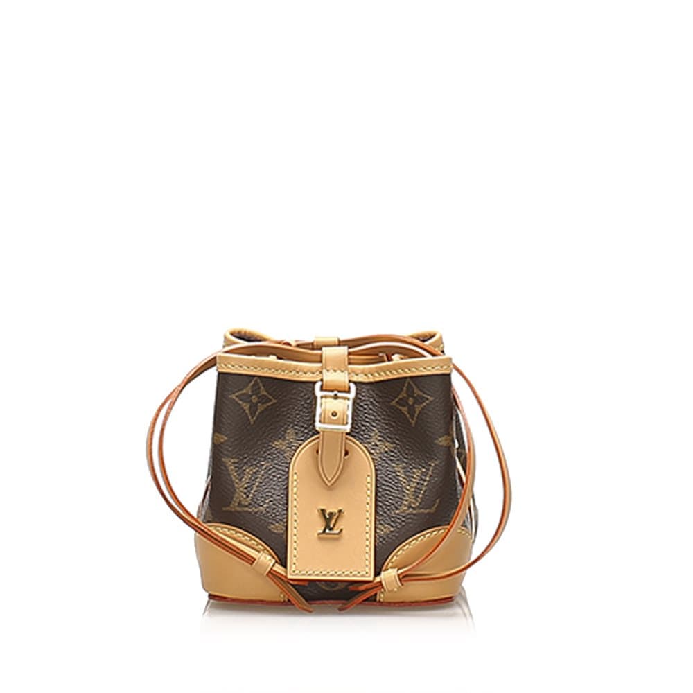 Louis Vuitton Monogram Noe Purse Brown