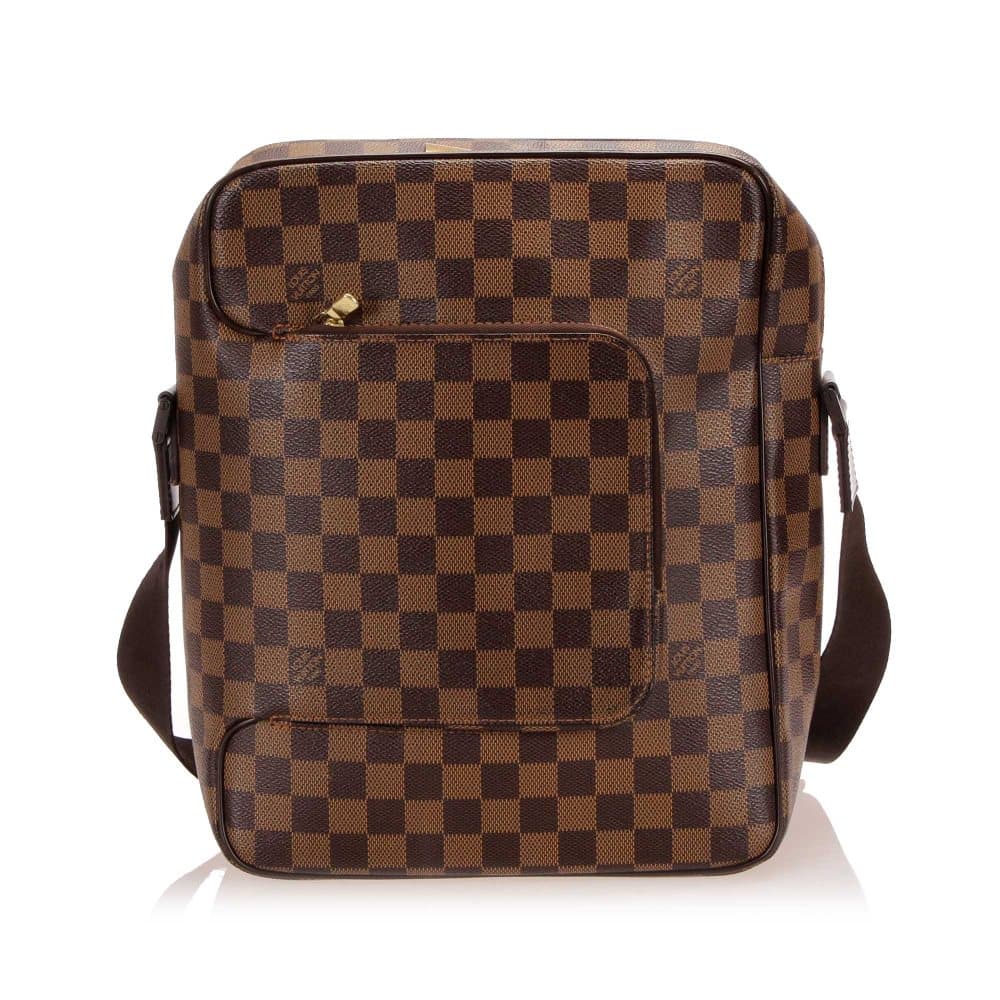 Louis Vuitton Damier Ebene Olav MM Brown