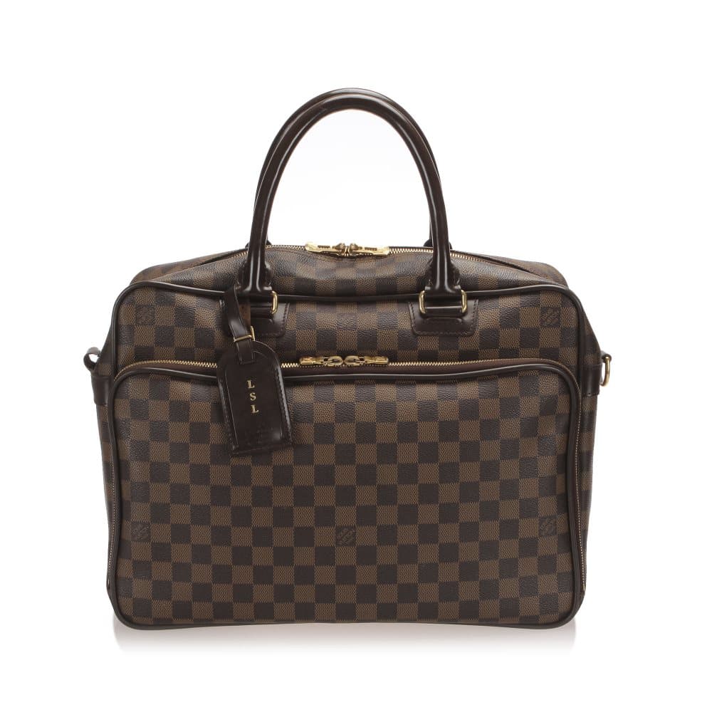 Louis Vuitton Damier Ebene Icare Laptop Bag Brown