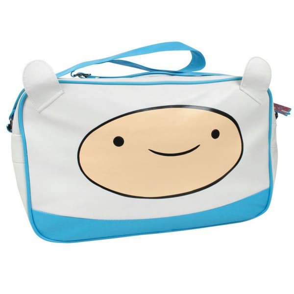 Adventure Time Childrens/Kids Finn Messenger Bag White/Blue One Size