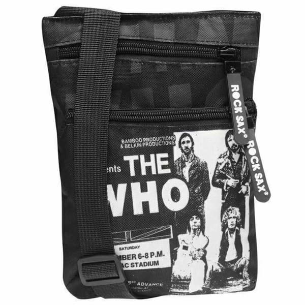 Rock Sax Presenterar The Who Crossbody väska Black/White One Size